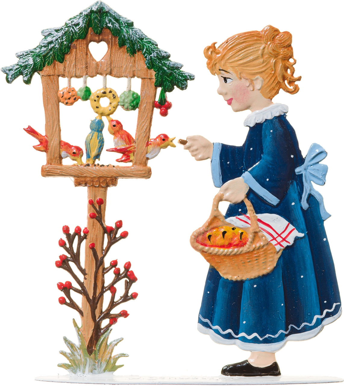 Die Vogelfütterung im Winter