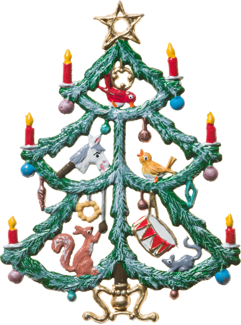 Weihnachtsbaum mit Spielzeug